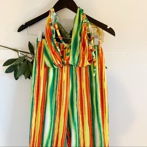 Festival style 70’s vintage attached top 1 piece!